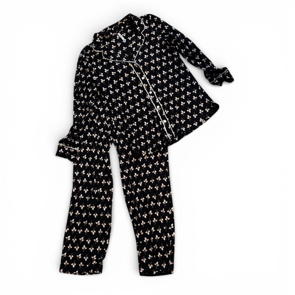 Soma Cool Nights Floral Peaceful Petals Print Size Small loungewear elevated - Picture 2 of 7
